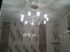 Люстра и натяжной потолок Люстра потолочная