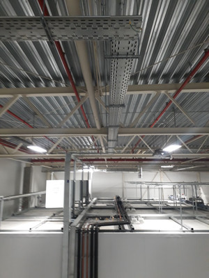 Монтаж лотка Монтаж лотка