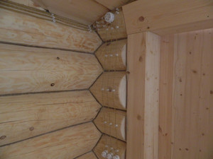 Ретро проводка в доме из бревна Наружняя ретропроводка