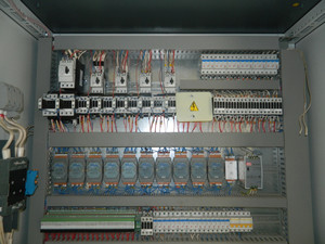 Шкаф управления силосной установкой Монтаж щита управления