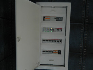 Новый электрощит Установка нового электрощита